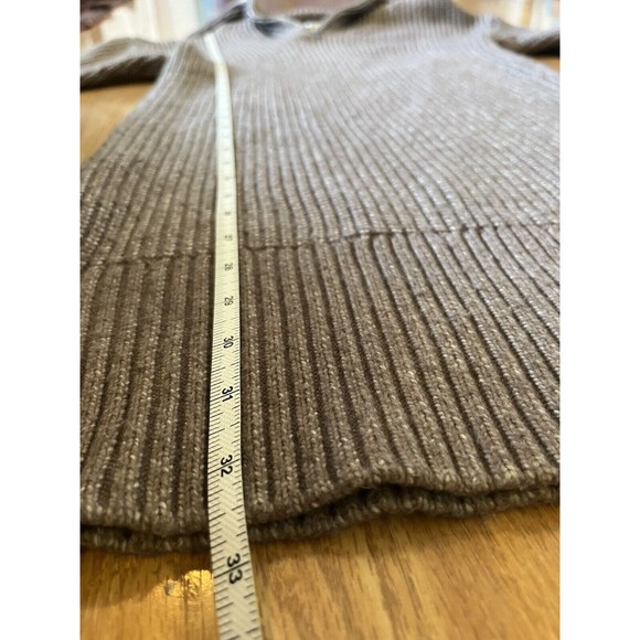 Cupcakes And Cashmere Brown Knit Sweater Dress Size XS - Picture 7 of 8